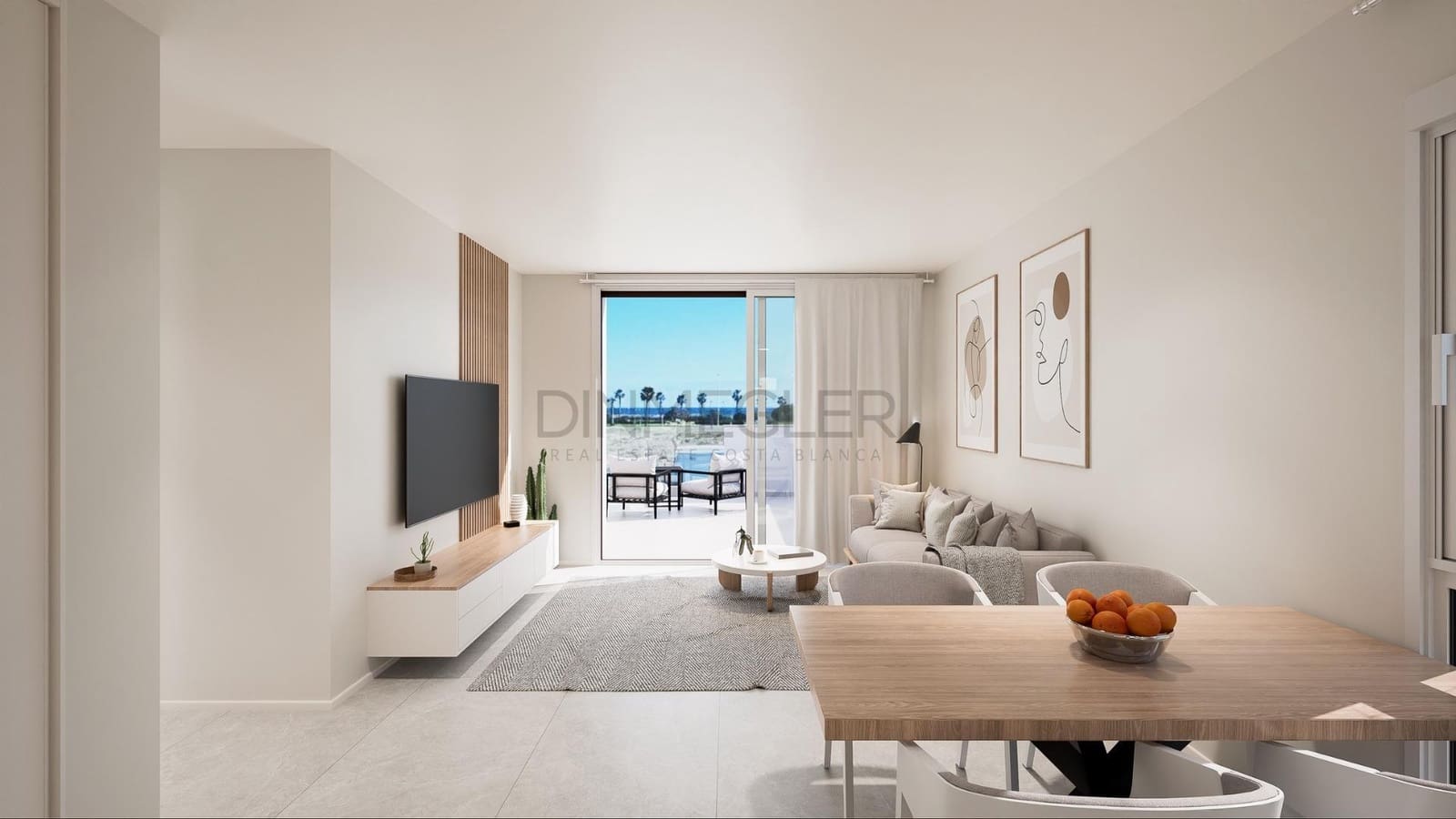 3 sovrum Radhus till salu i El Mojon med pool - 429 900 € (Ref: 9230957)