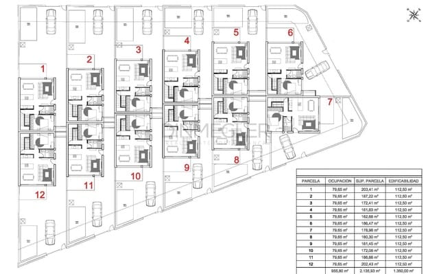 3 chambre Villa/Maison Semi-Mitoyenne à vendre à San Pedro del Pinatar avec piscine - 395 000 € (Ref: 9230960)