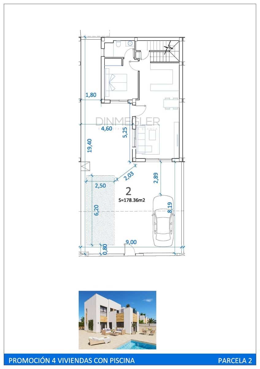 3 sovrum Villa till salu i Benijofar med pool - 397 000 € (Ref: 9230961)