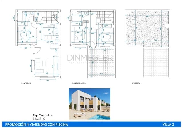 3 sovrum Villa till salu i Benijófar med pool - 397 000 € (Ref: 9230961)