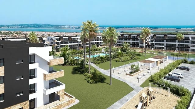 2 quarto Apartamento para venda em El Chaparral - La Siesta - La Torreta, Torrevieja com piscina - 308 000 € (Ref: 9578942)