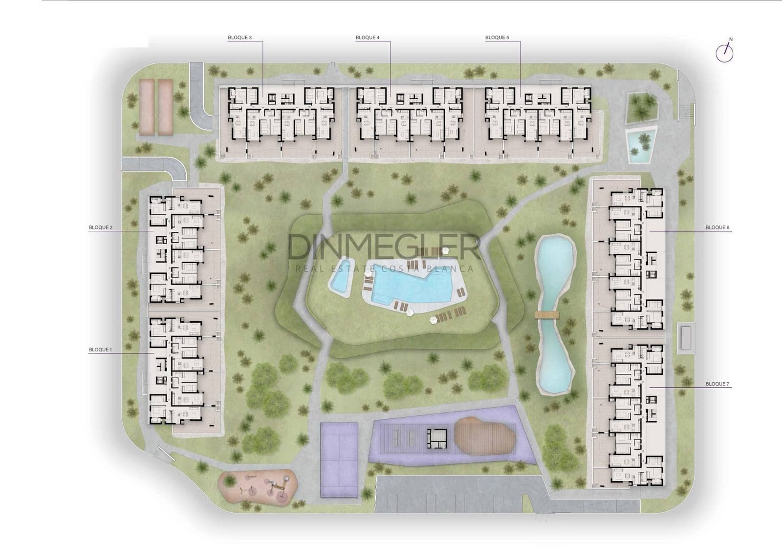 2 quarto Apartamento para venda em Torrevieja com piscina - 308 000 € (Ref: 9578942)