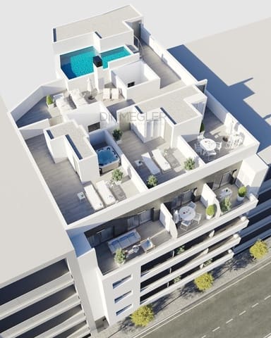 2 chambre Appartement à vendre à Torrevieja avec piscine garage - 299 000 € (Ref: 9608246)