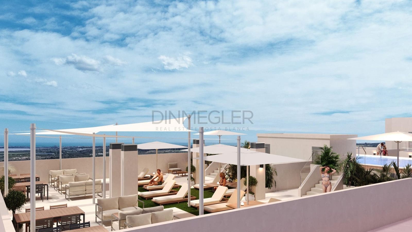 3 camera da letto Appartamento in vendita in San Miguel de Salinas con piscina - 190.000 € (Rif: 9608253)