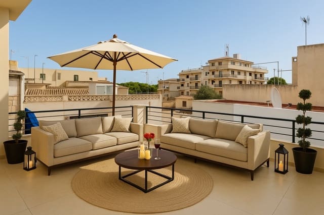 3 soveværelse Lejlighed til salg i Portocristo / Port de Manacor, Manacor - € 335.000 (Ref: 9298845)