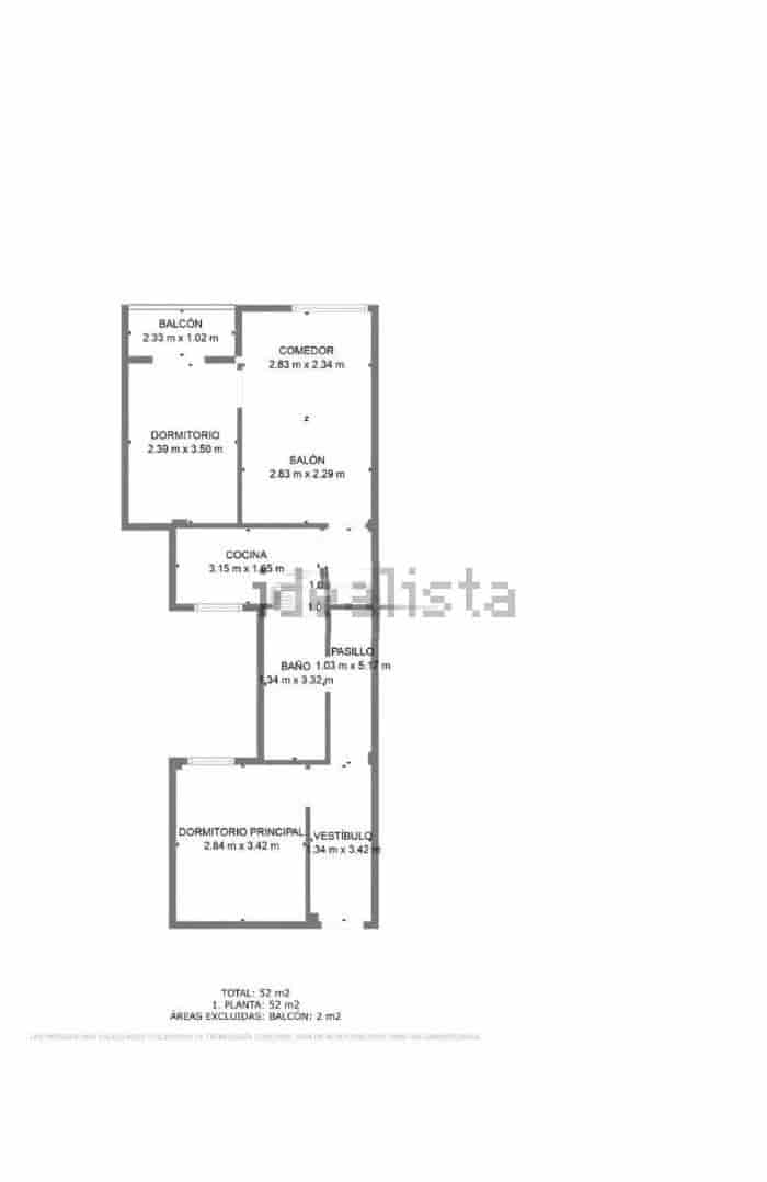 2 Zimmer Wohnung zu verkaufen in Valencia Stadt - 152.000 € (Ref: 10029447)