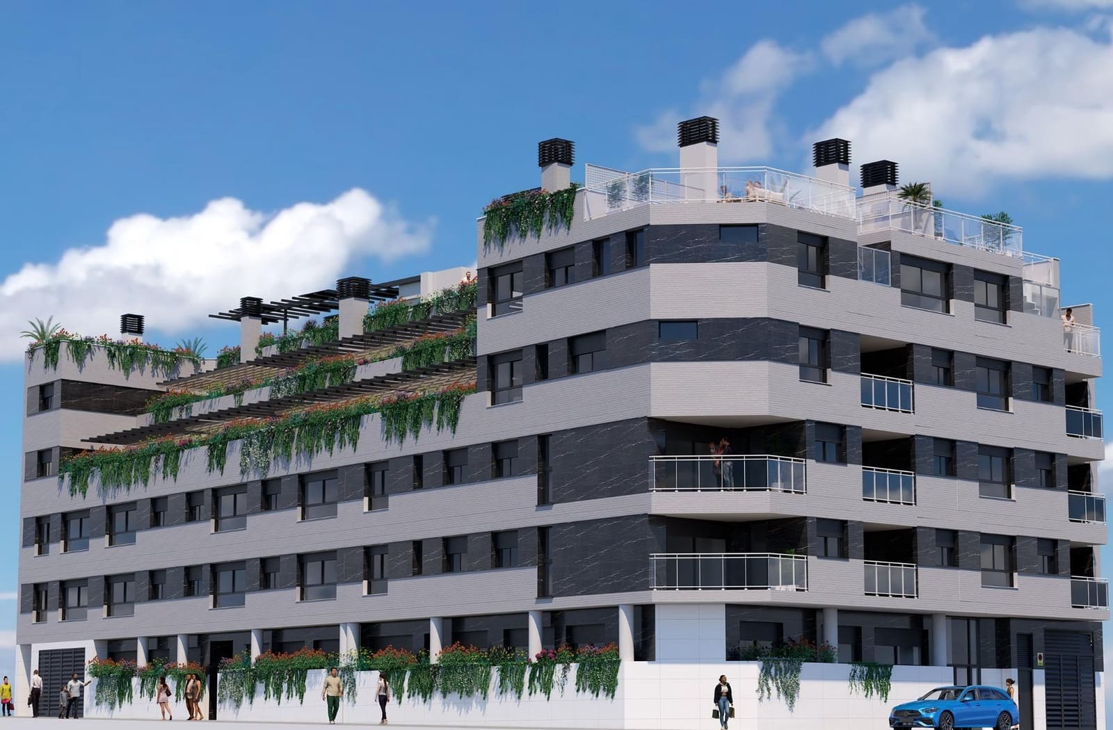 2 soveværelse Lejlighed til salg i Castello de la Plana med garage - € 205.263 (Ref: 9078650)