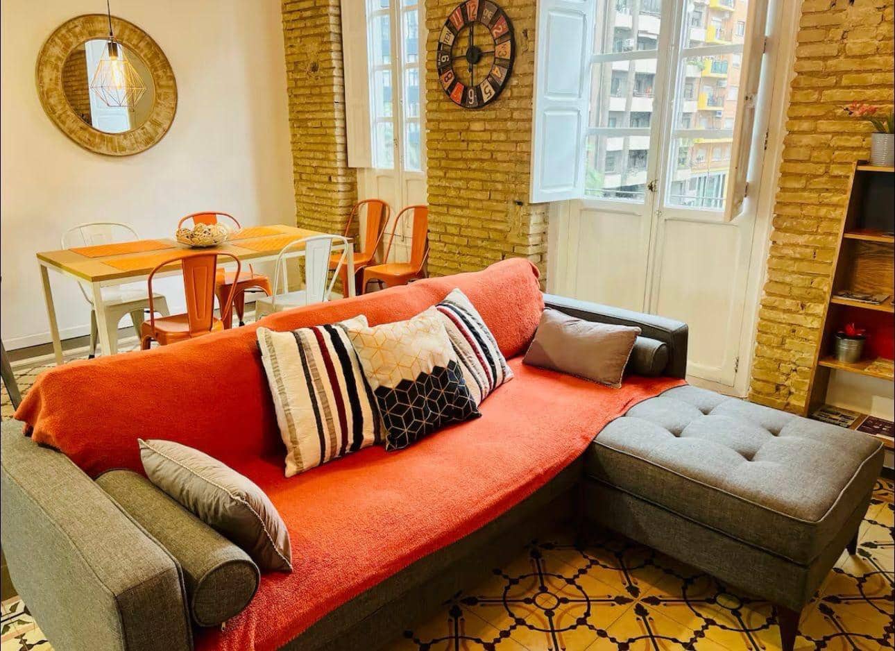 2 sypialnia Mieszkanie do wynajęcia w Miasto Walencja - 1 600 € (Ref: 9099131)