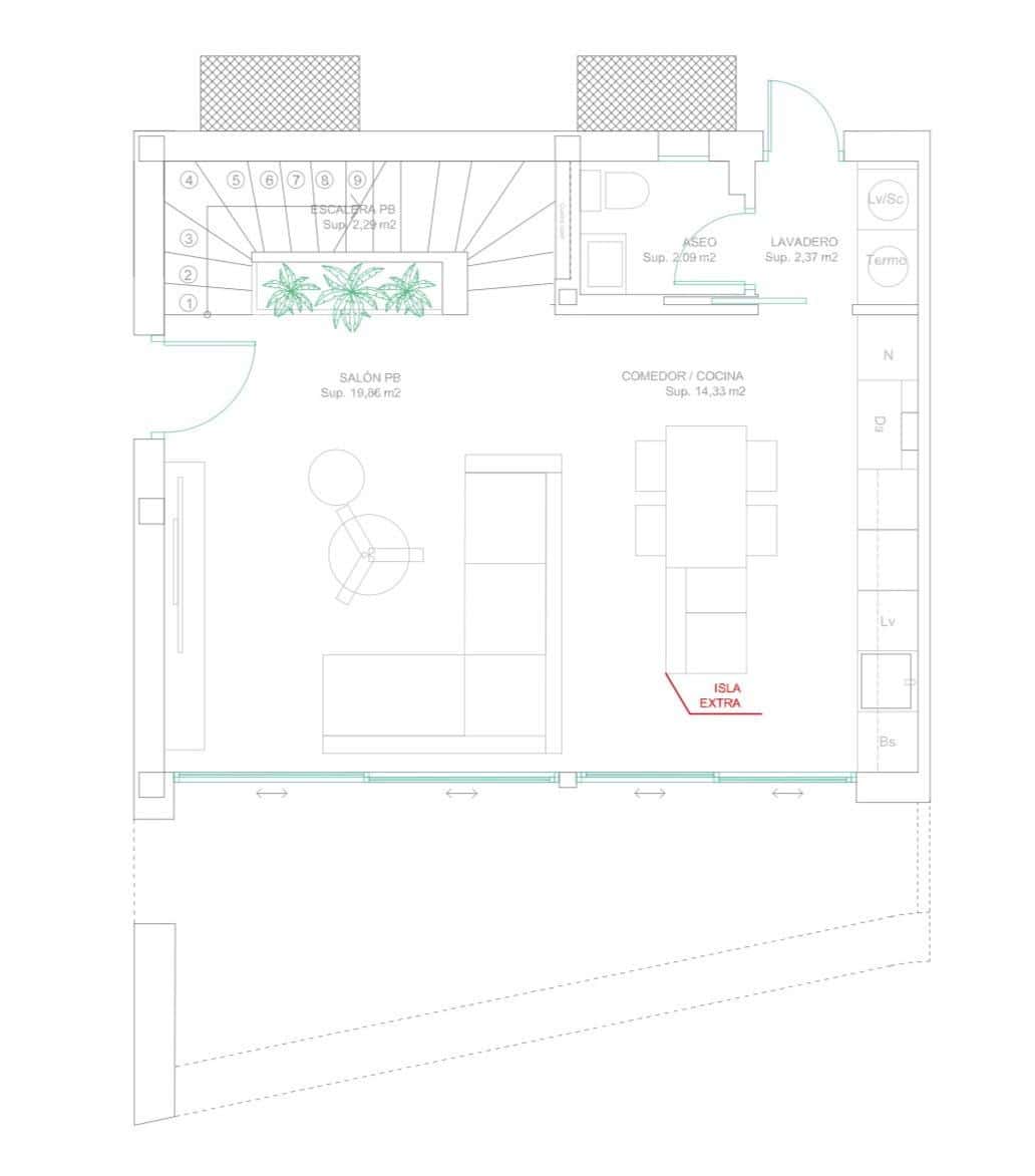 3 soveværelse Villa til salg i Gran Alacant med swimmingpool - € 566.000 (Ref: 9227049)