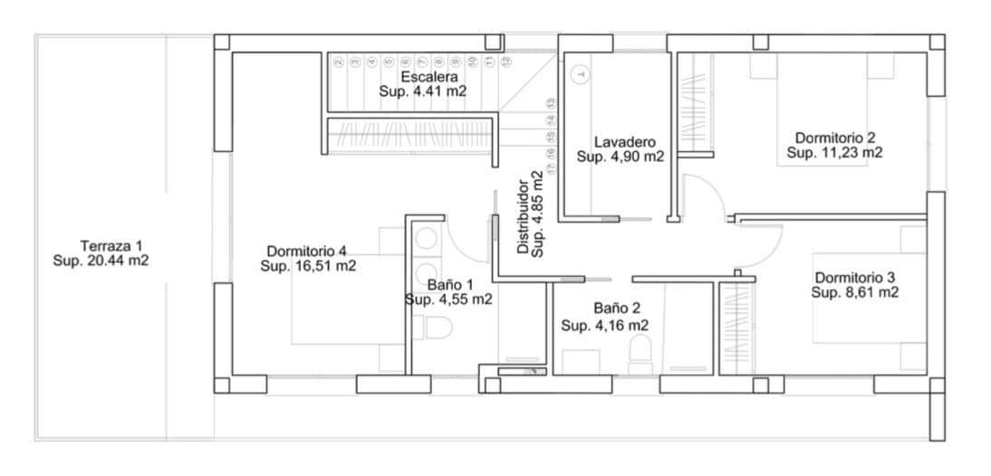 4 quarto Moradia para venda em Gran Alacant com piscina - 599 000 € (Ref: 9240441)