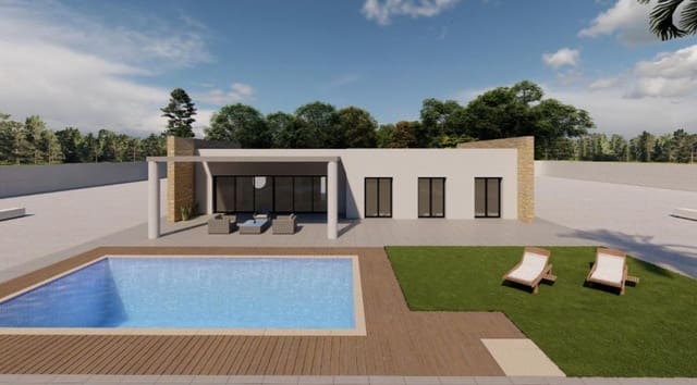 3 makuuhuone Huvila myytävänä paikassa Pinoso mukana uima-altaan - 365 000 € (Ref: 9247325)