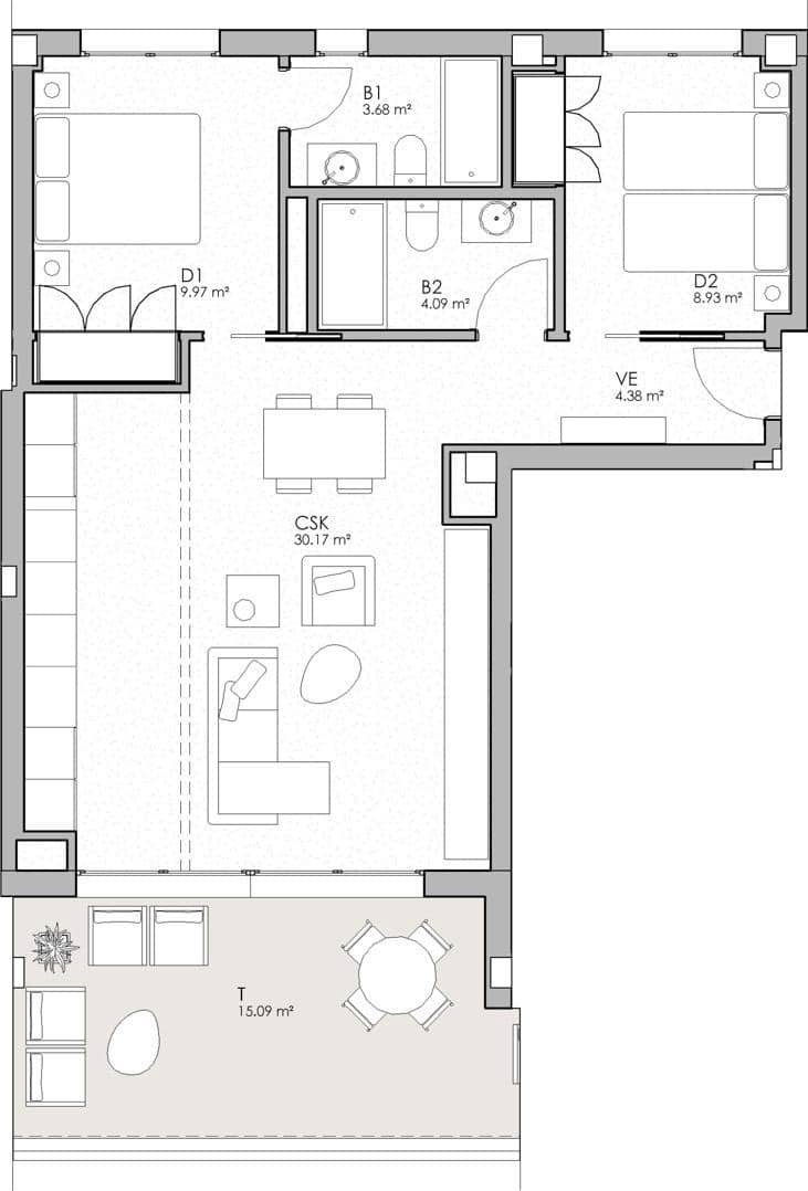 2 soveværelse Lejlighed til salg i Alcossebre med swimmingpool garage - € 435.000 (Ref: 9349595)