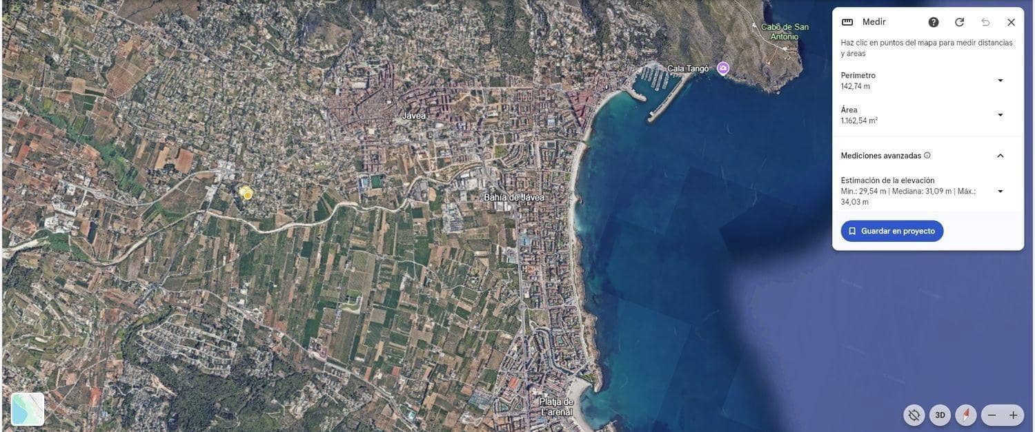 Tontti myytävänä paikassa Javea / Xabia - 170 000 € (Ref: 9401094)