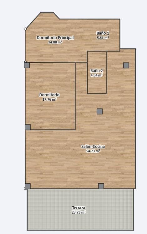 2 soverom Leilighet til salgs i Valencia by - € 820 000 (Ref: 9524345)