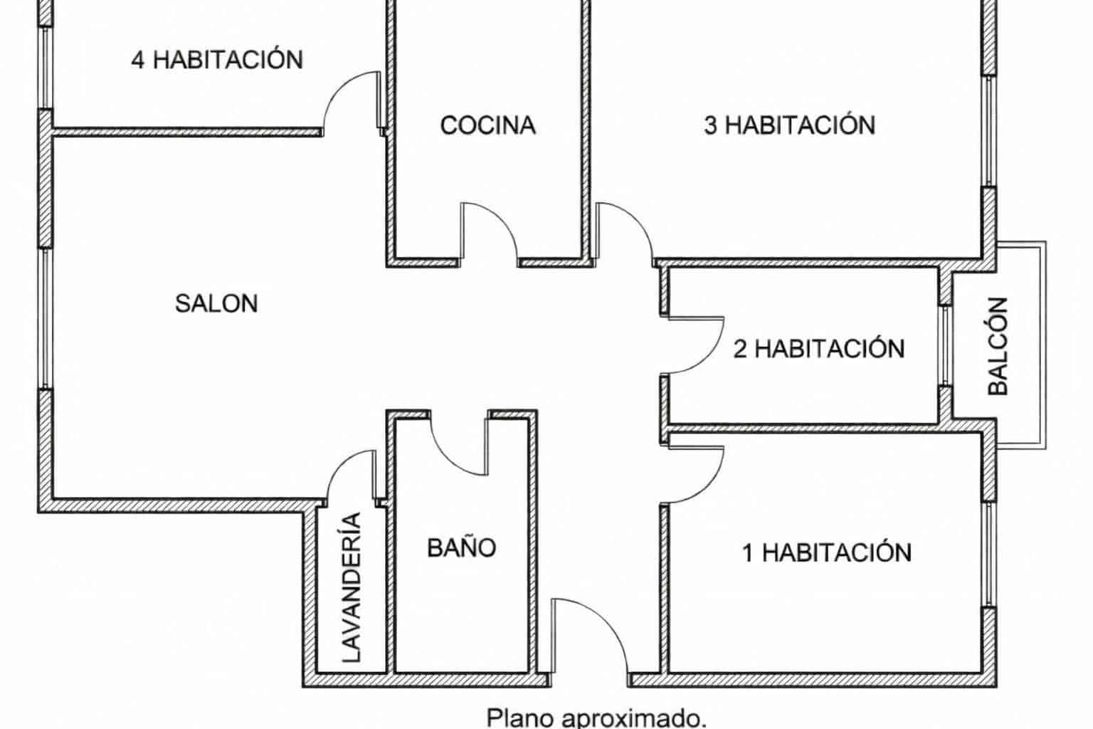 4 bedroom Flat for sale in Burjassot - € 185,000 (Ref: 9591354)