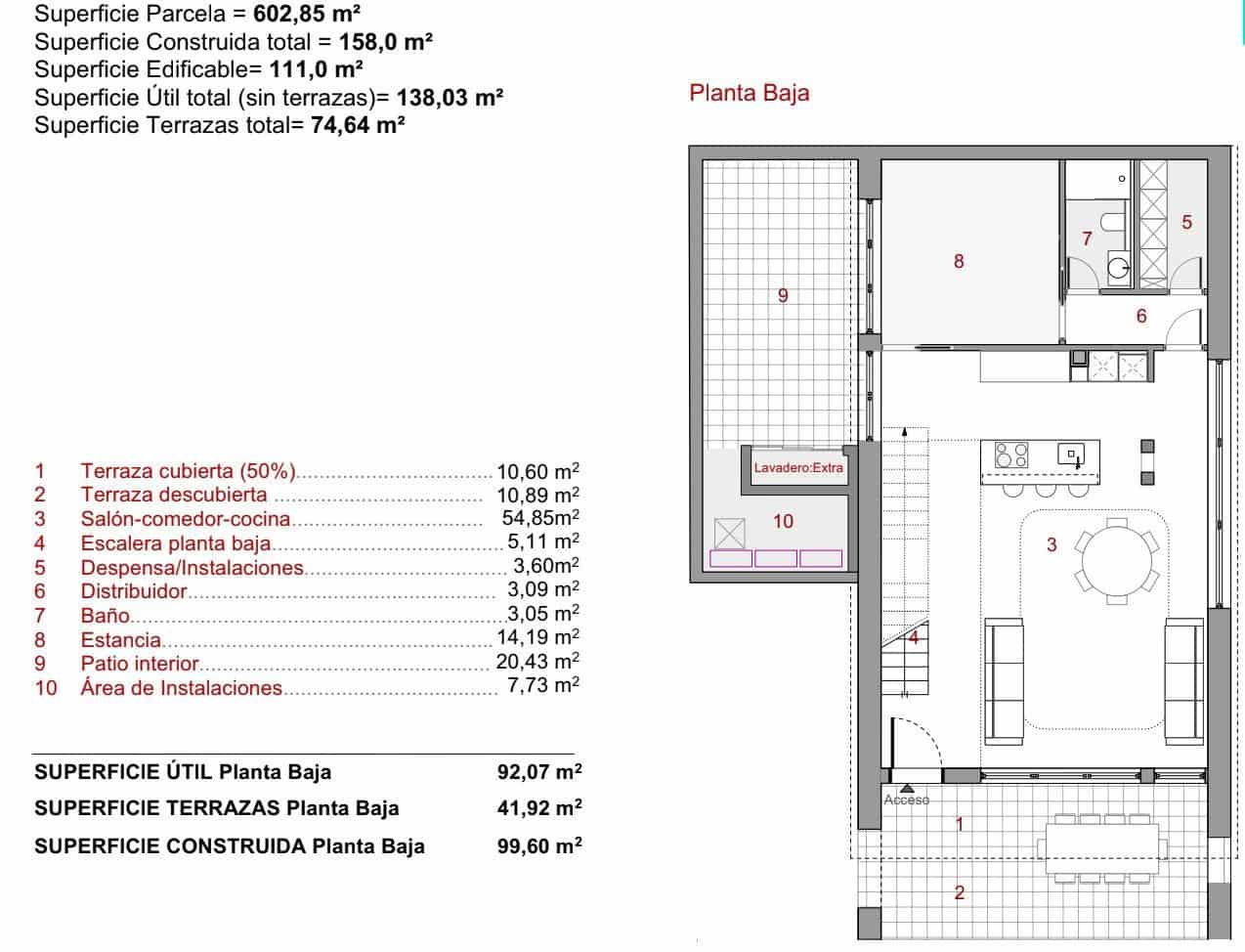 3 sovrum Villa till salu i Finestrat med pool garage - 760 000 € (Ref: 9605013)