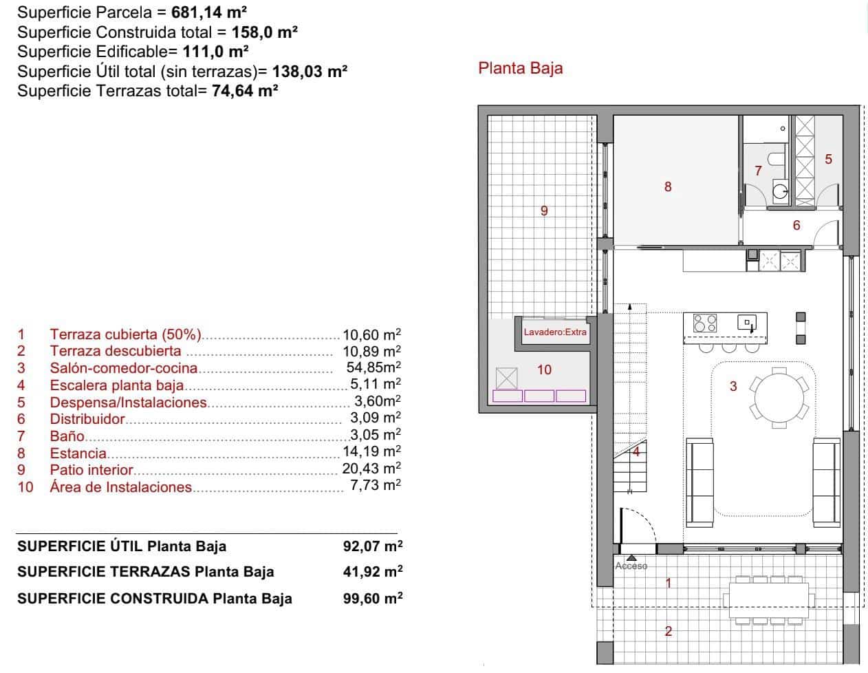 3 sovrum Villa till salu i Finestrat med pool garage - 760 000 € (Ref: 9605013)