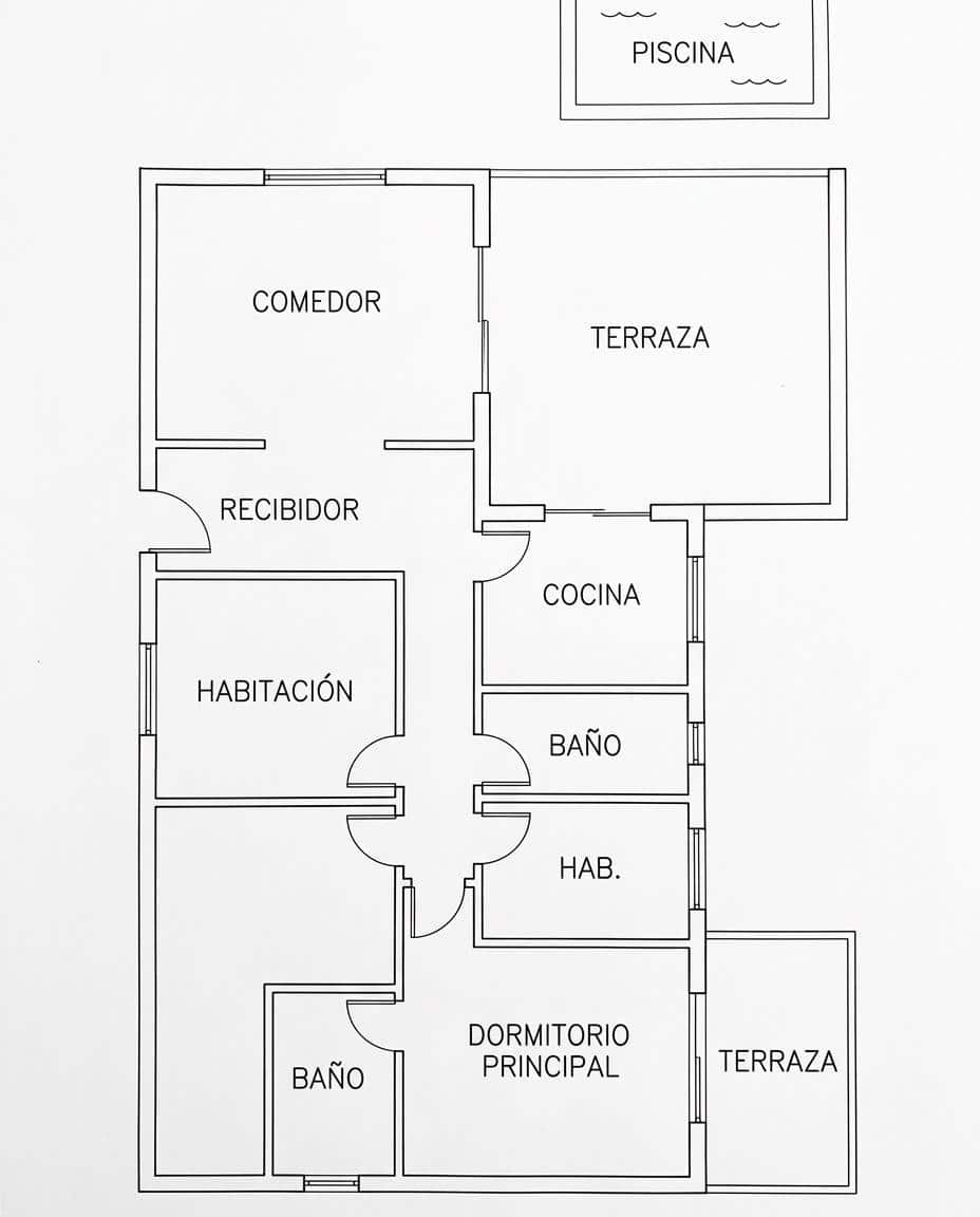 3 bedroom Semi-detached Villa for rent in Riba-roja de Turia with pool - € 2,500 (Ref: 9755711)