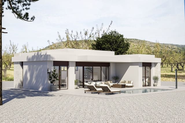 2 Zimmer Villa zu verkaufen in Pinoso mit Pool - 294.000 € (Ref: 10079862)