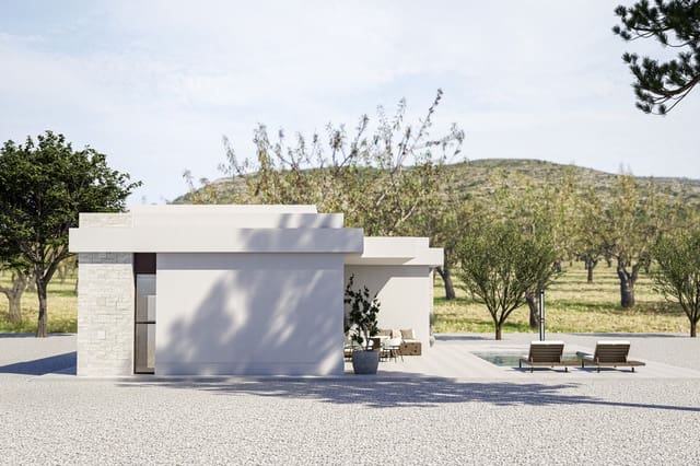 2 Zimmer Villa zu verkaufen in Pinoso mit Pool - 294.000 € (Ref: 10079862)