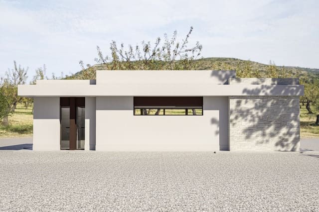 2 Zimmer Villa zu verkaufen in Pinoso mit Pool - 294.000 € (Ref: 10079862)