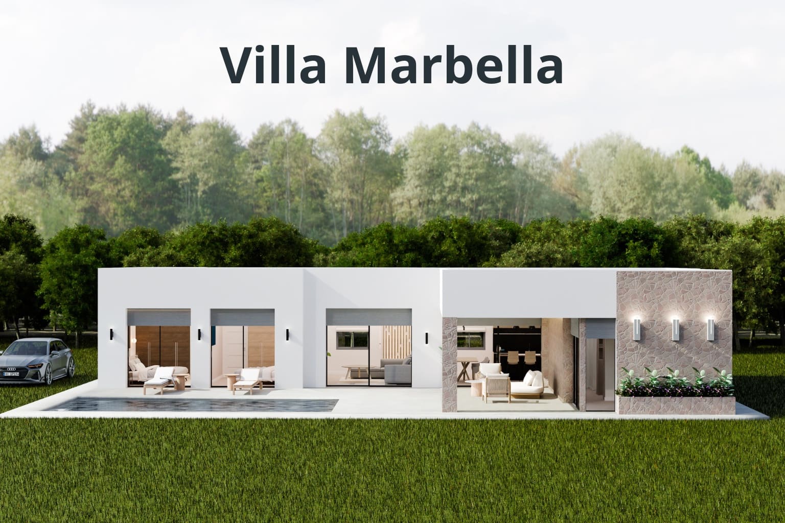 3 slaapkamer Villa te koop in Pinoso met zwembad garage - € 315.000 (Ref: 9308038)