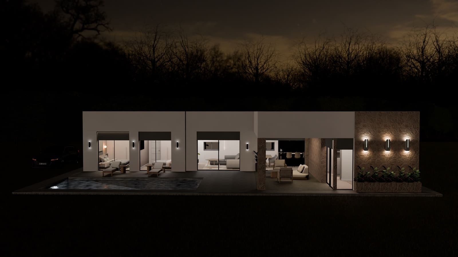 3 slaapkamer Villa te koop in Pinoso met zwembad garage - € 315.000 (Ref: 9308038)