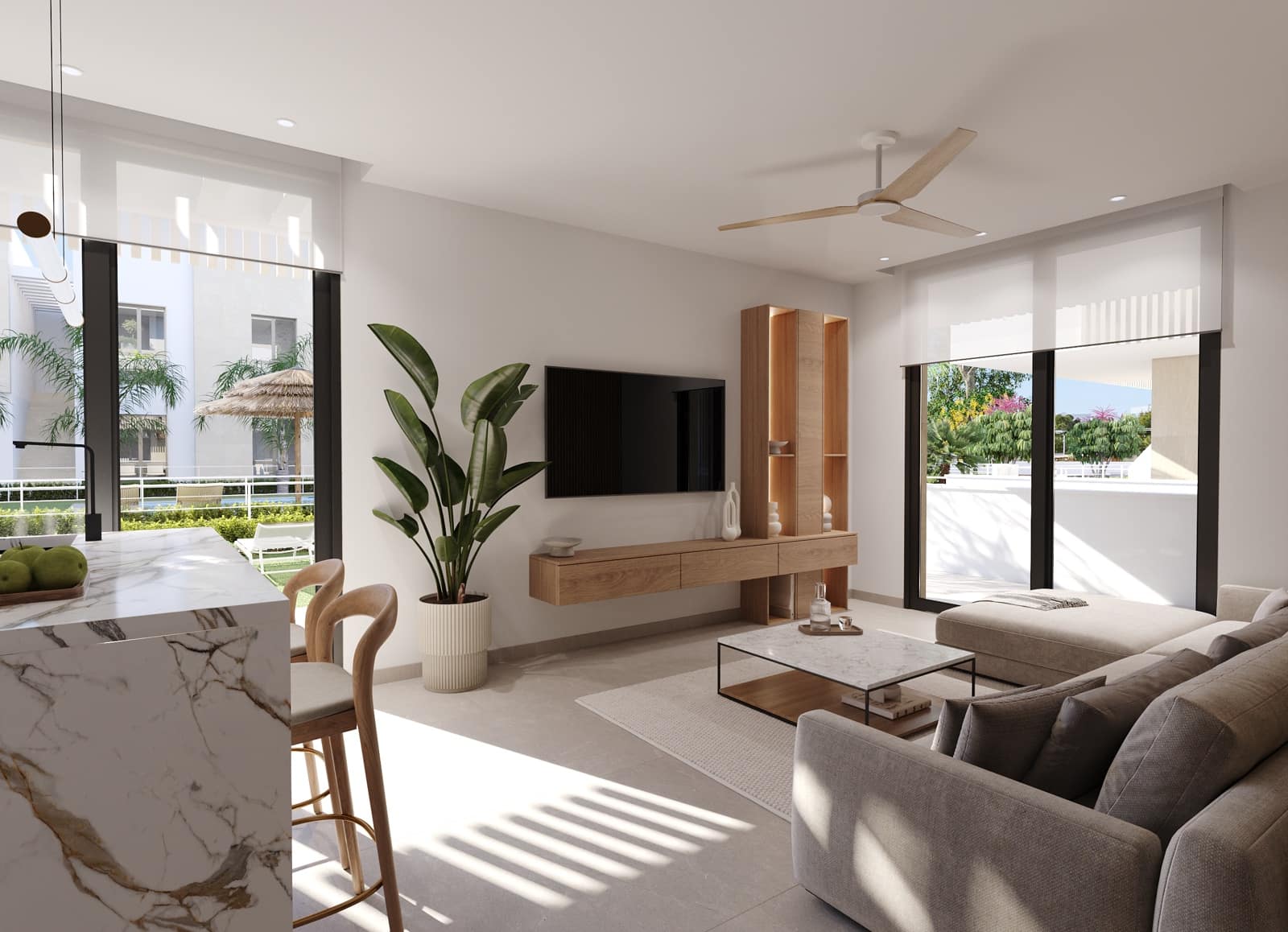 2 bedroom Apartment for sale in Torre-Pacheco with pool garage - € 309,900 (Ref: 9378438)