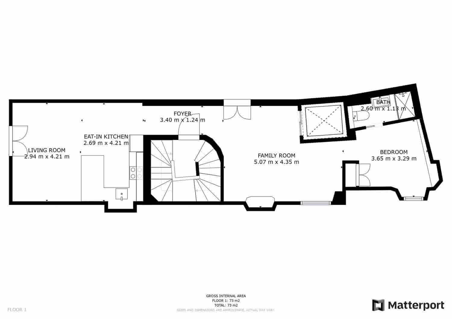 Piso de 1 habitación en Girona ciudad en venta - 362.000 € (Ref: 9483972)