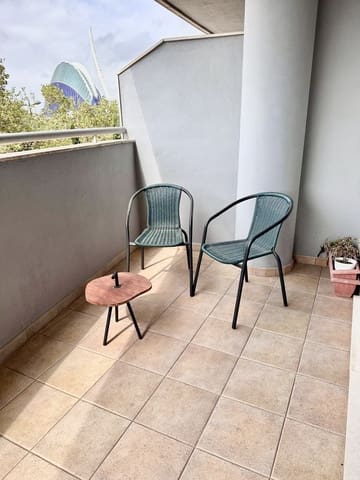 3 soveværelse Lejlighed til leje i Ciutat de les Arts i de les Ciencies, Valencia by - € 1.800 (Ref: 9086415)