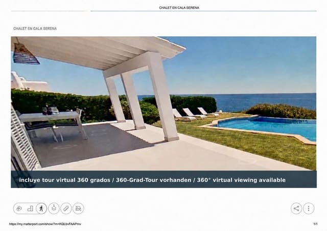 3 chambre Villa/Maison à vendre à Cala Serena, Felanitx avec piscine garage - 3 500 000 € (Ref: 9914036)