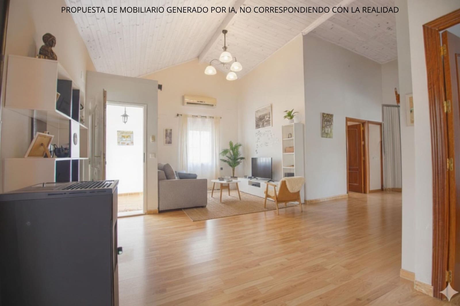 3 sypialnia Willa na sprzedaż w Hinojos z basenem - 139 000 € (Ref: 9134503)