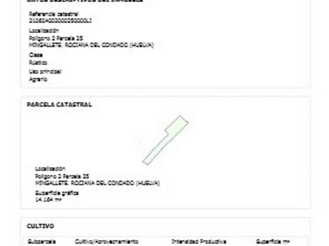 Undeveloped Land for sale in Rociana del Condado - € 25,500 (Ref: 9781165)