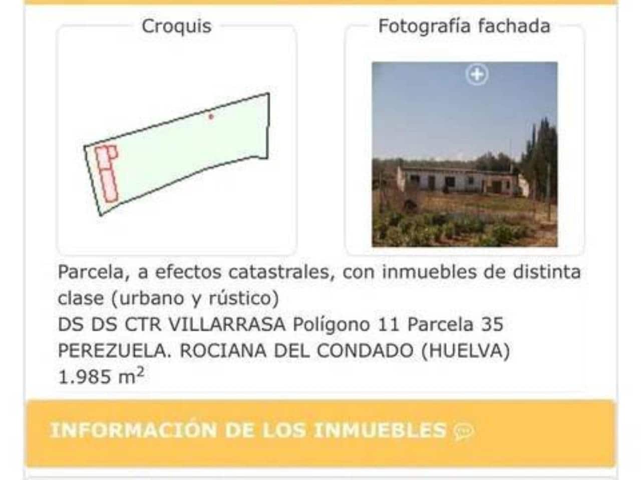 Undeveloped Land for sale in Rociana del Condado - € 73,000 (Ref: 9781188)