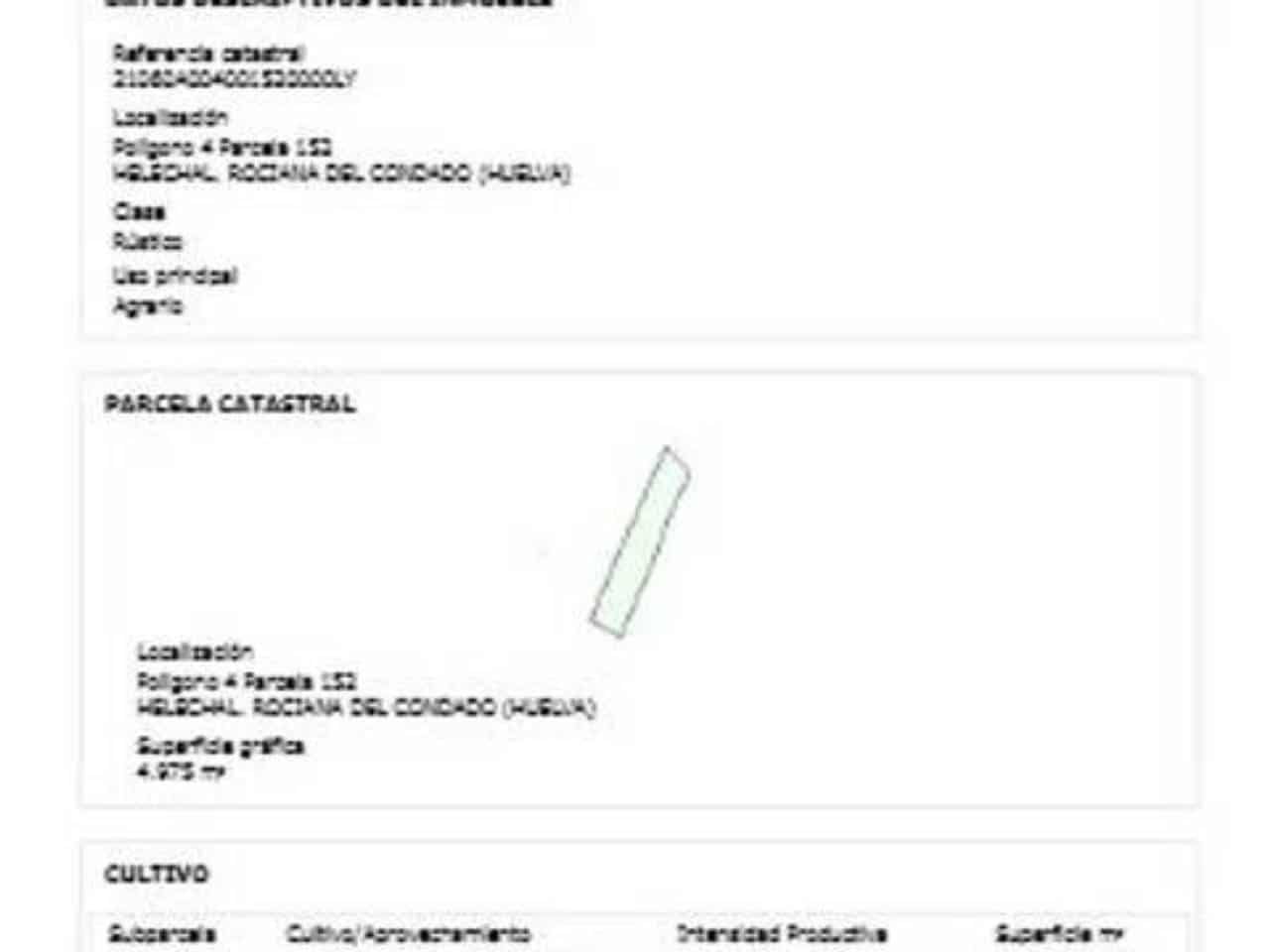 Undeveloped Land for sale in Rociana del Condado - € 13,500 (Ref: 9781195)