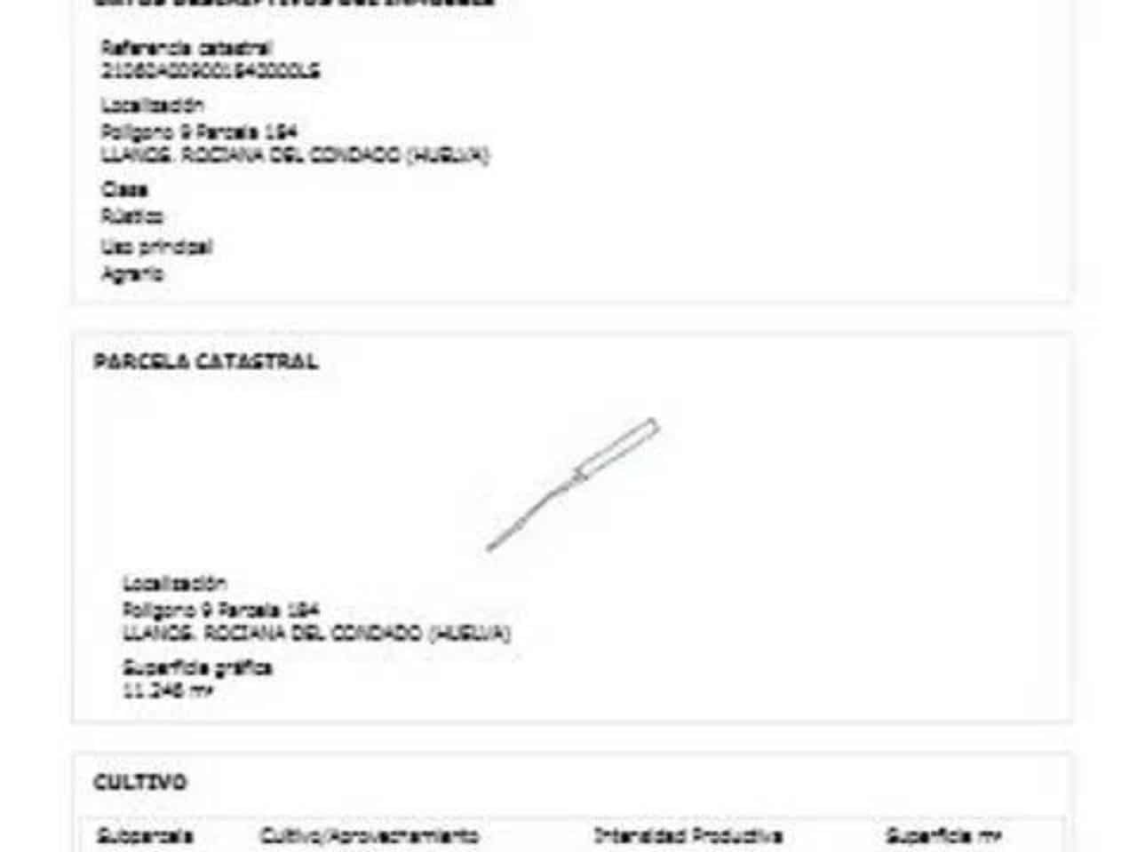 Undeveloped Land for sale in Rociana del Condado - € 22,500 (Ref: 9781197)