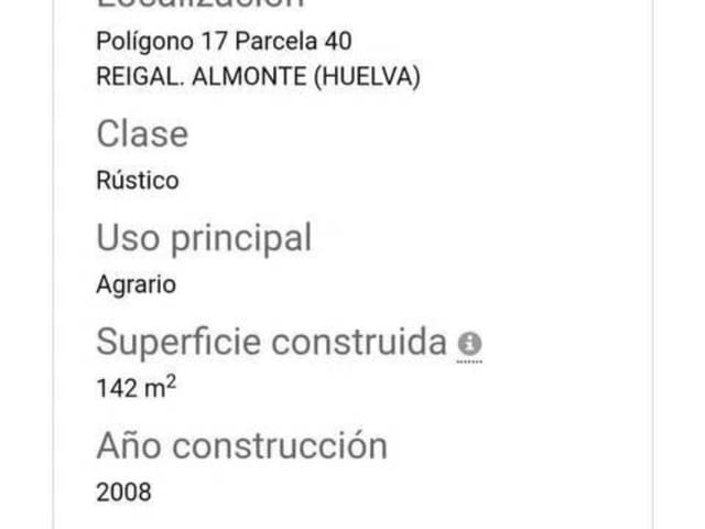 Undeveloped Land for sale in Rociana del Condado - € 730,000 (Ref: 9781210)