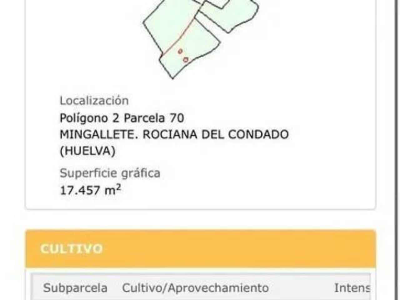 Undeveloped Land for sale in Rociana del Condado - € 18,000 (Ref: 9781217)