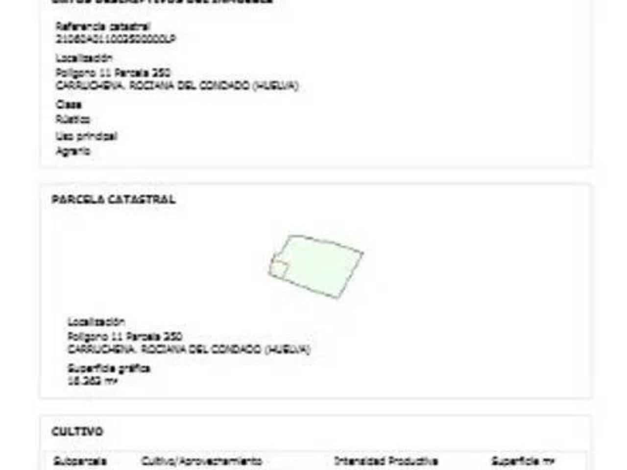 Grunde uden byggetilladelser til salg i Rociana del Condado - € 24.545 (Ref: 9781221)