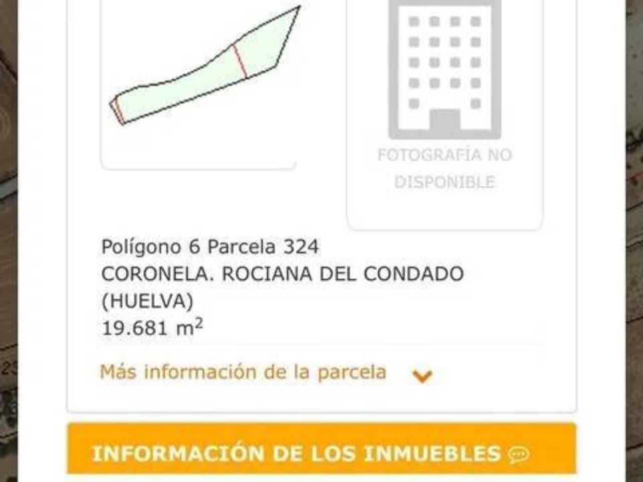 Ubebygd land til salgs i Rociana del Condado - € 120 000 (Ref: 9781228)