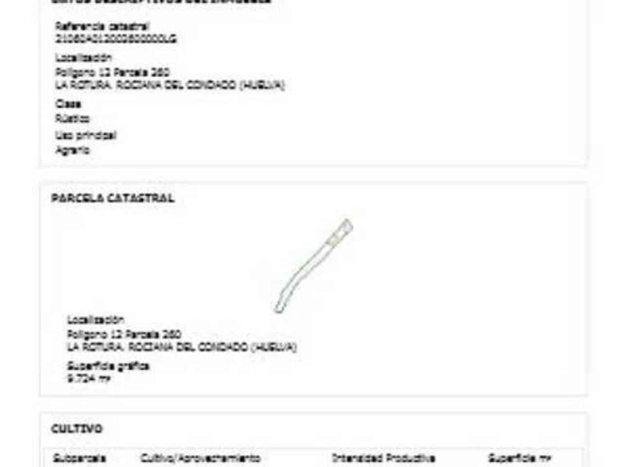 Grunde uden byggetilladelser til salg i Rociana del Condado - € 53.758 (Ref: 9781232)