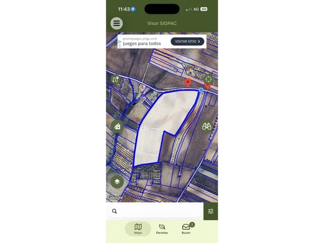 Ubebygd land til salgs i Rociana del Condado - € 80 000 (Ref: 9889651)