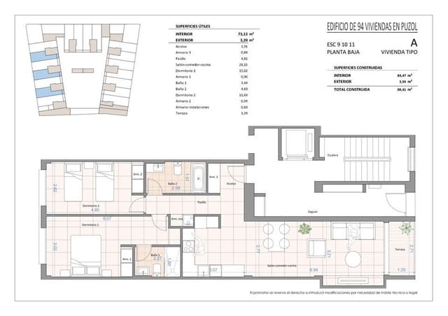 2 soverom Leilighet til salgs i Puçol - € 230 704 (Ref: 9572320)