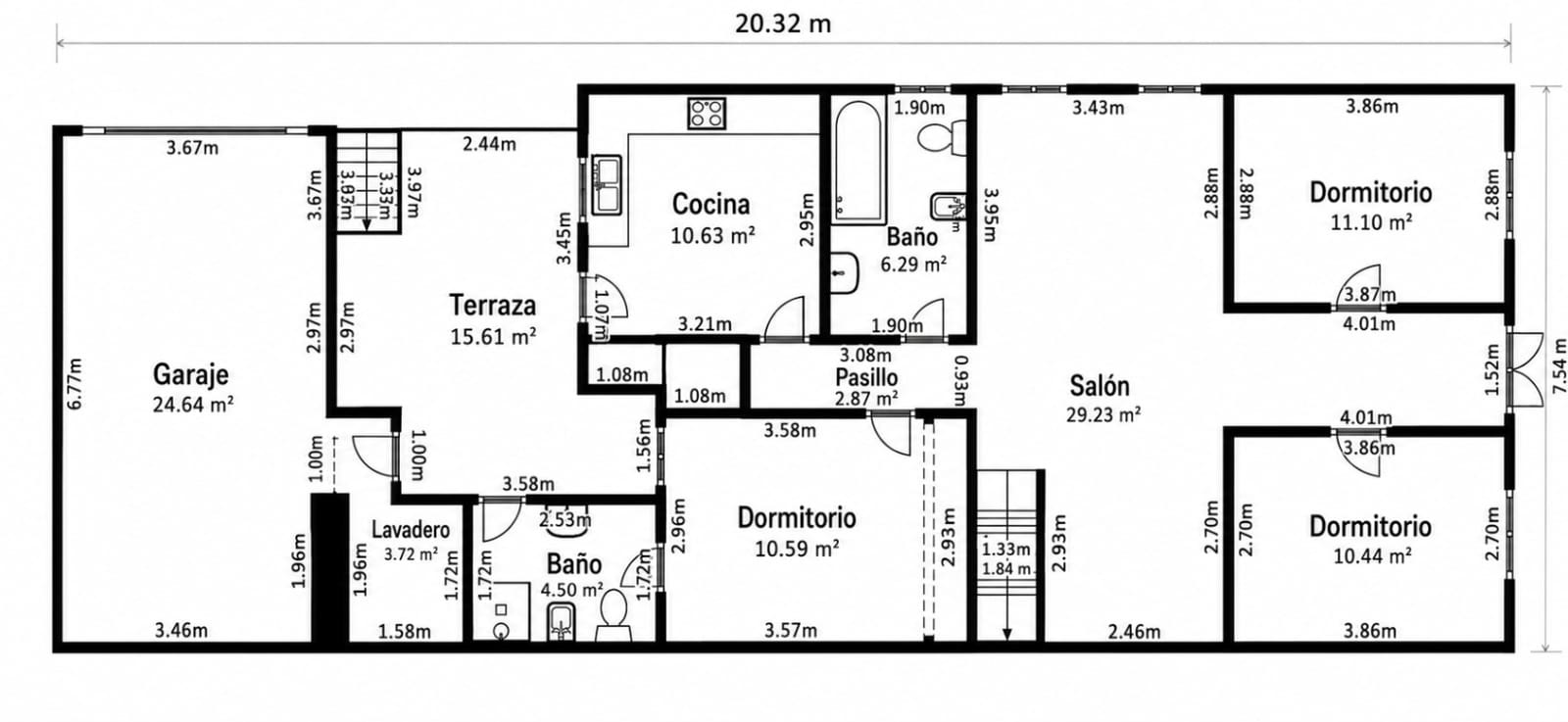 4 soveværelse Villa til salg i El Vergel / Verger med garage - € 240.000 (Ref: 10028982)