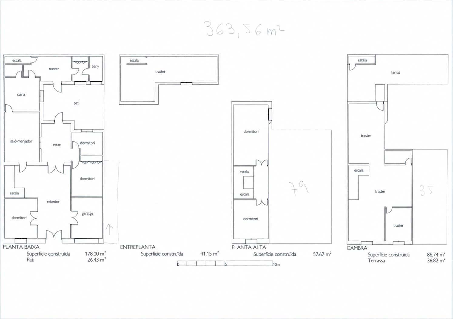 4 bedroom Townhouse for sale in Pego with garage - € 185,000 (Ref: 10091282)