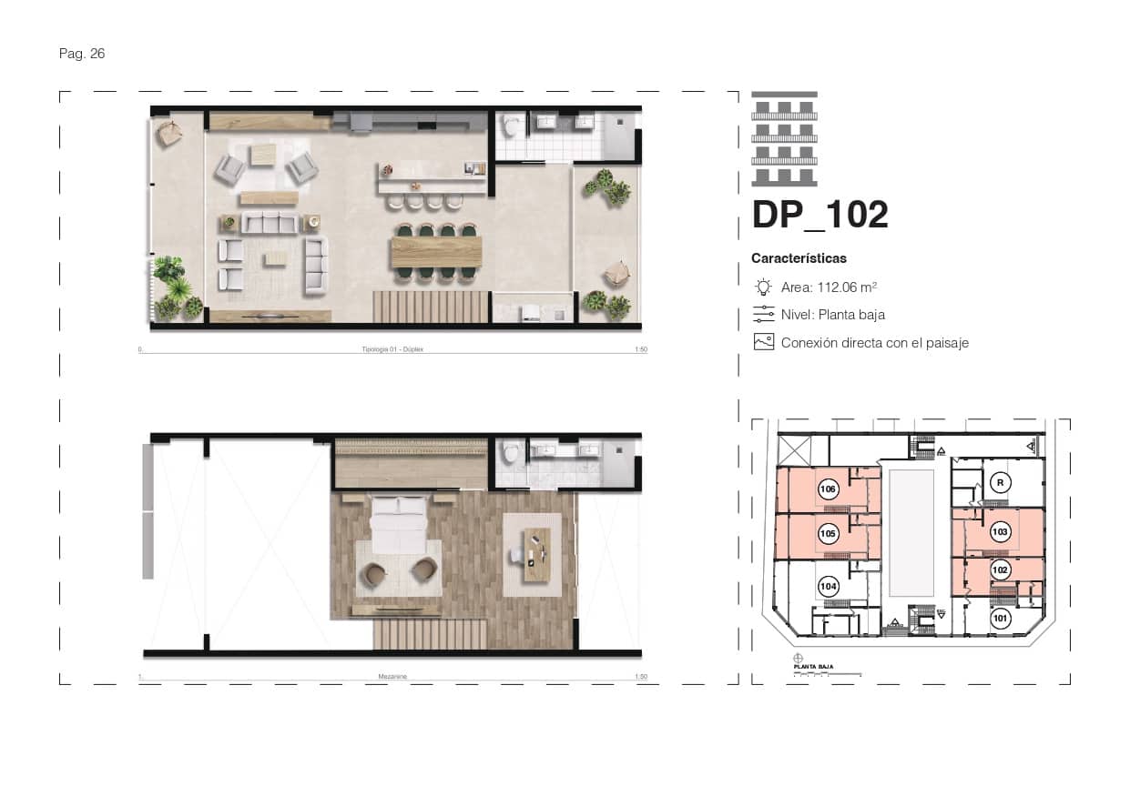 2 soveværelse Loft til salg i Pego med garage - € 275.000 (Ref: 9152500)