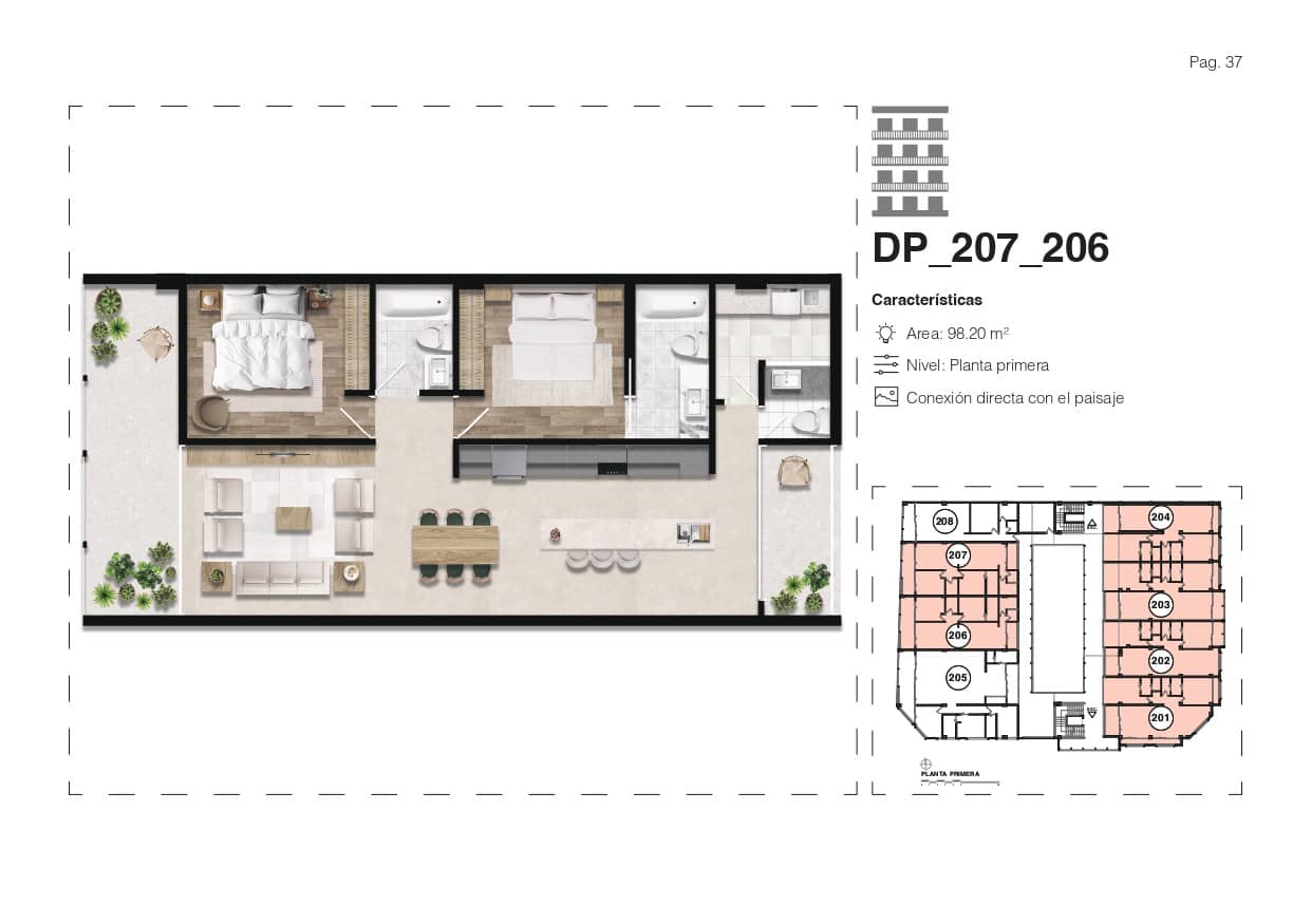 2 bedroom Apartment for sale in Pego with pool garage - € 199,000 (Ref: 9152501)