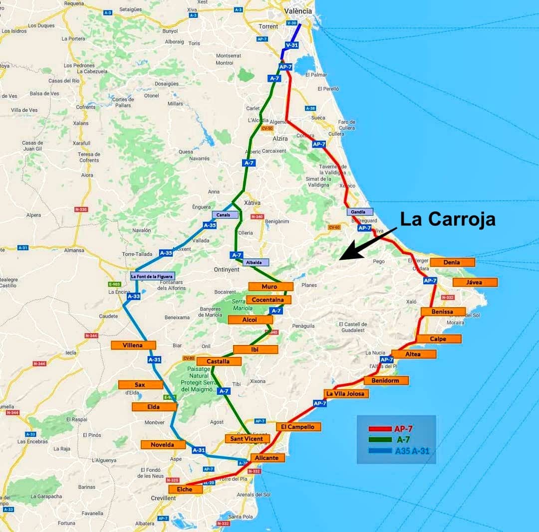 7 soverom Finca/Herregård til salgs i Vall de Gallinera - € 320 000 (Ref: 9306225)