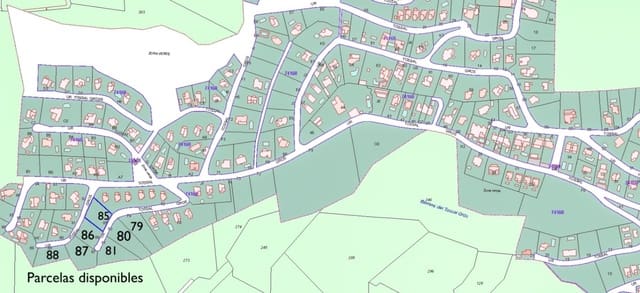 Tontti myytävänä paikassa La Font d'En Carròs - 50 000 € (Ref: 9453028)