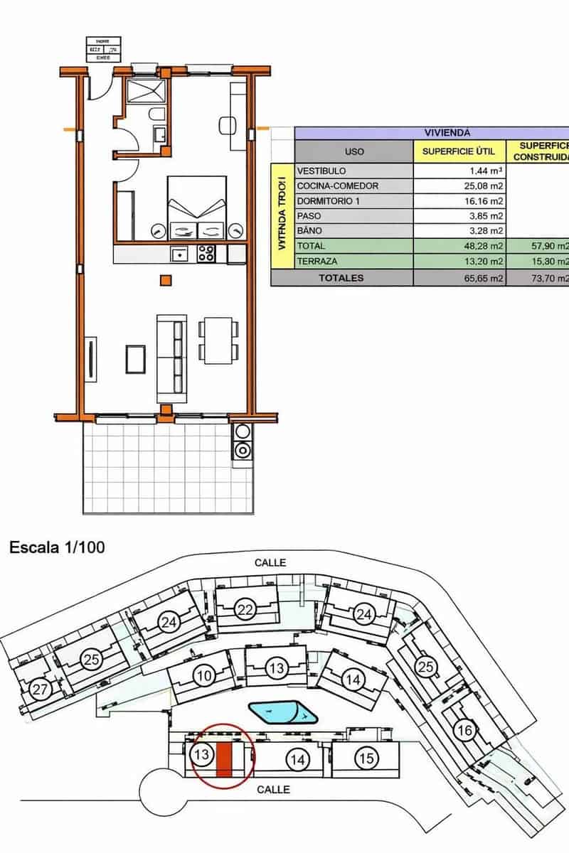 1 Zimmer Apartment zu verkaufen in Xeresa mit Pool Garage - 186.000 € (Ref: 9729764)